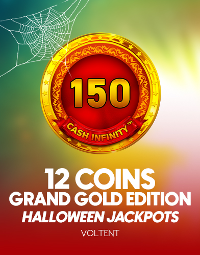 12 Coins Grand Gold Edition Halloween Jackpots