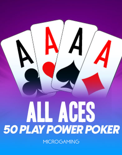 All Aces - 50 Play Power Poker