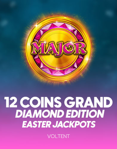 12 Coins Grand Diamond Edition Easter Jackpots 